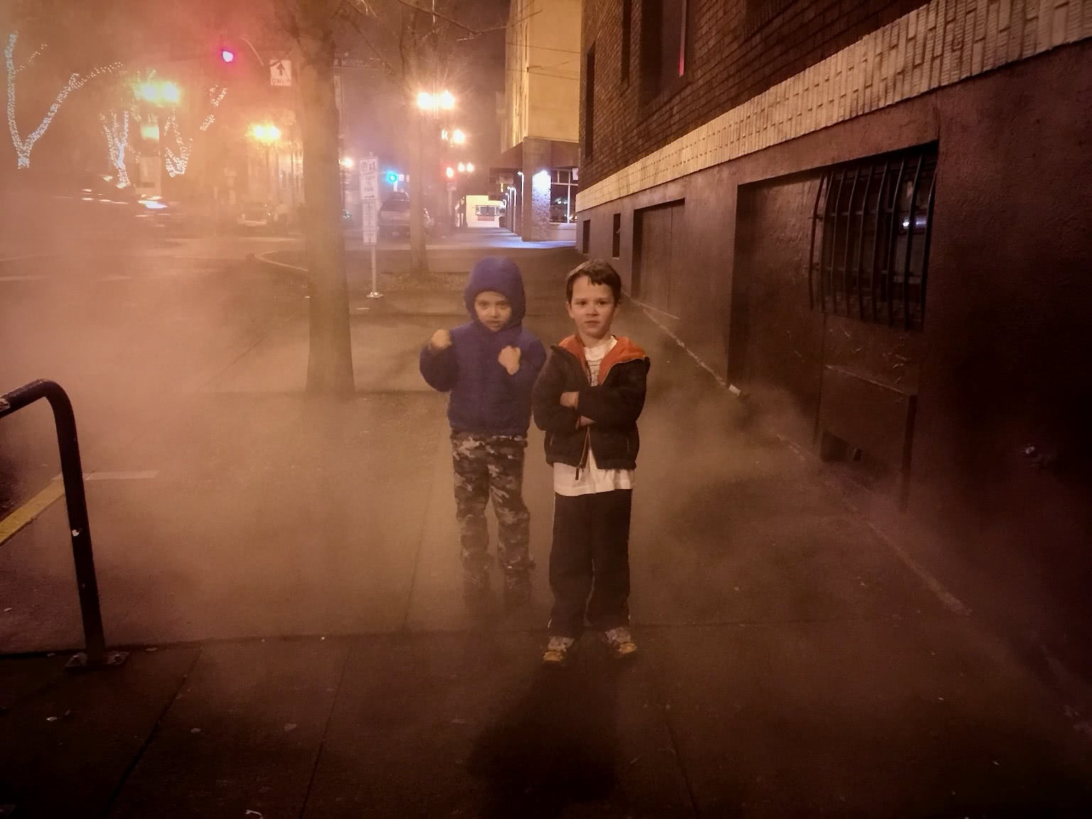 Alex (L) and Nick (R) - January 3, 2015