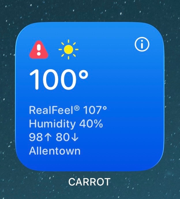 I’m over this heat
