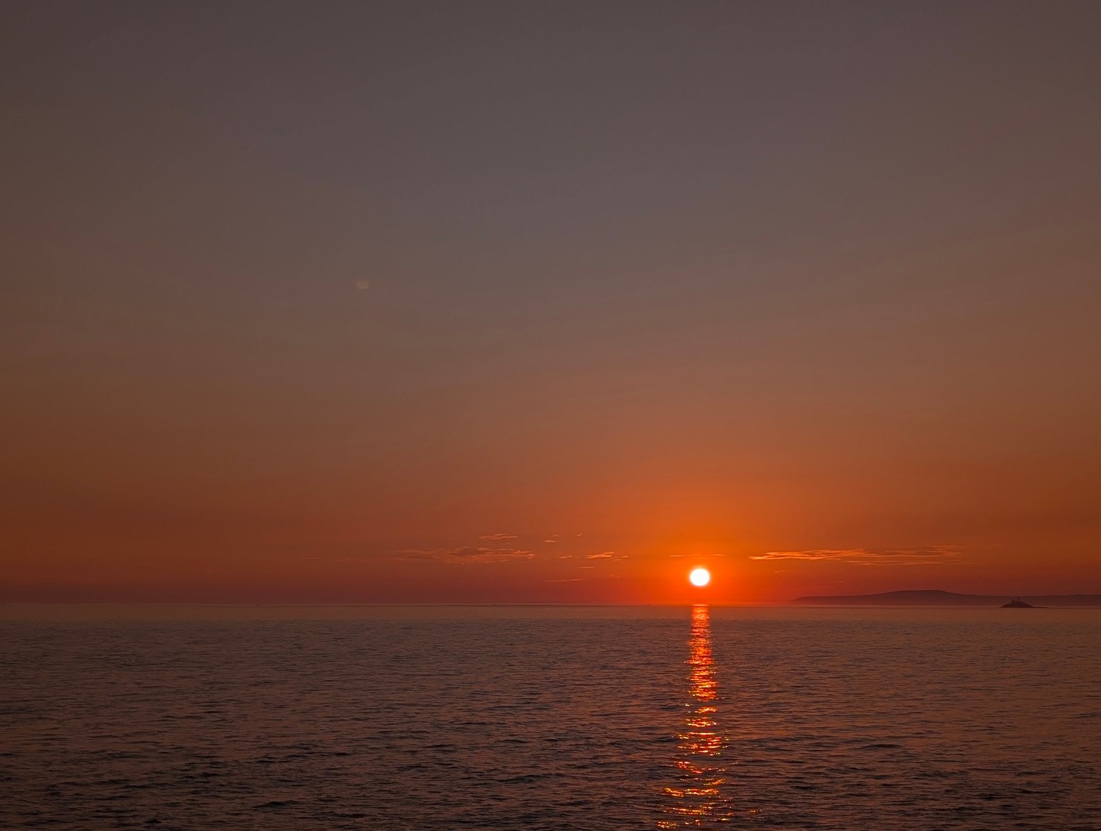 Sunrise Over Godrevy Lighthouse