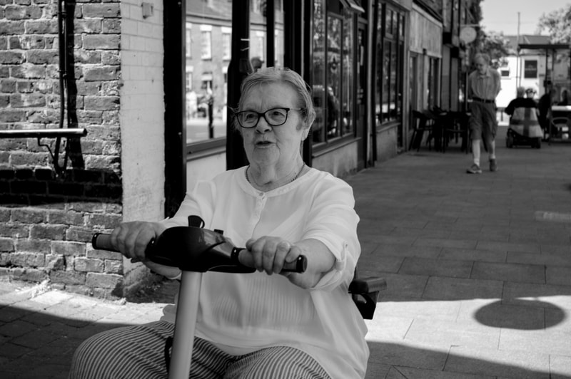Whizzing Along Market Street