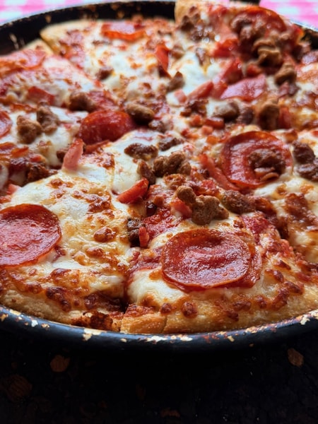 Meat Lovers Pan Pizza