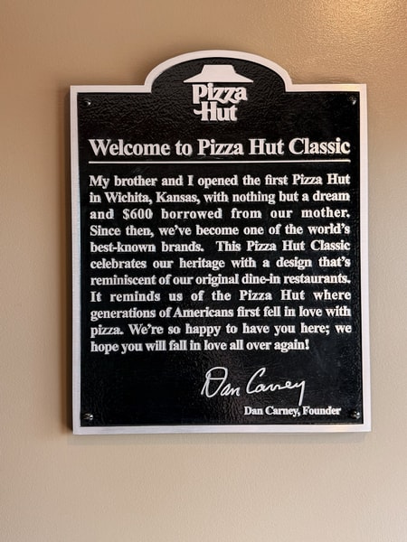Welcome to Pizza Hut Classic