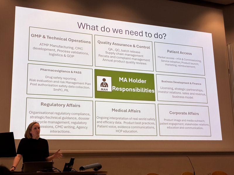 At the UCL Advanced Therapies Symposium 2026