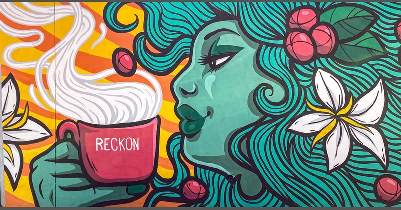 Reckon Coffee Mural