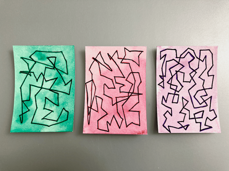 Abstract lines and shapes