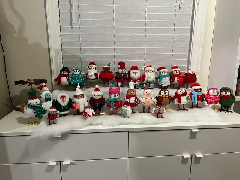 Christmas birds