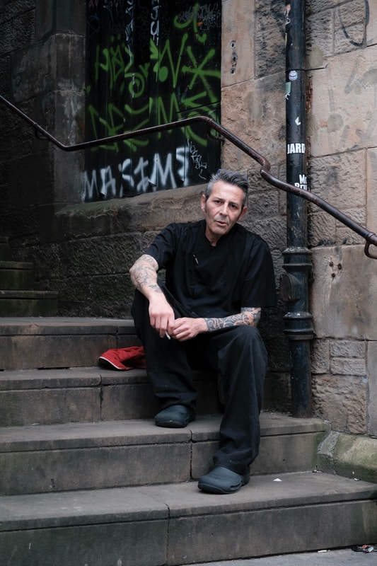 Street portraits. Edinburgh, May 2025. 