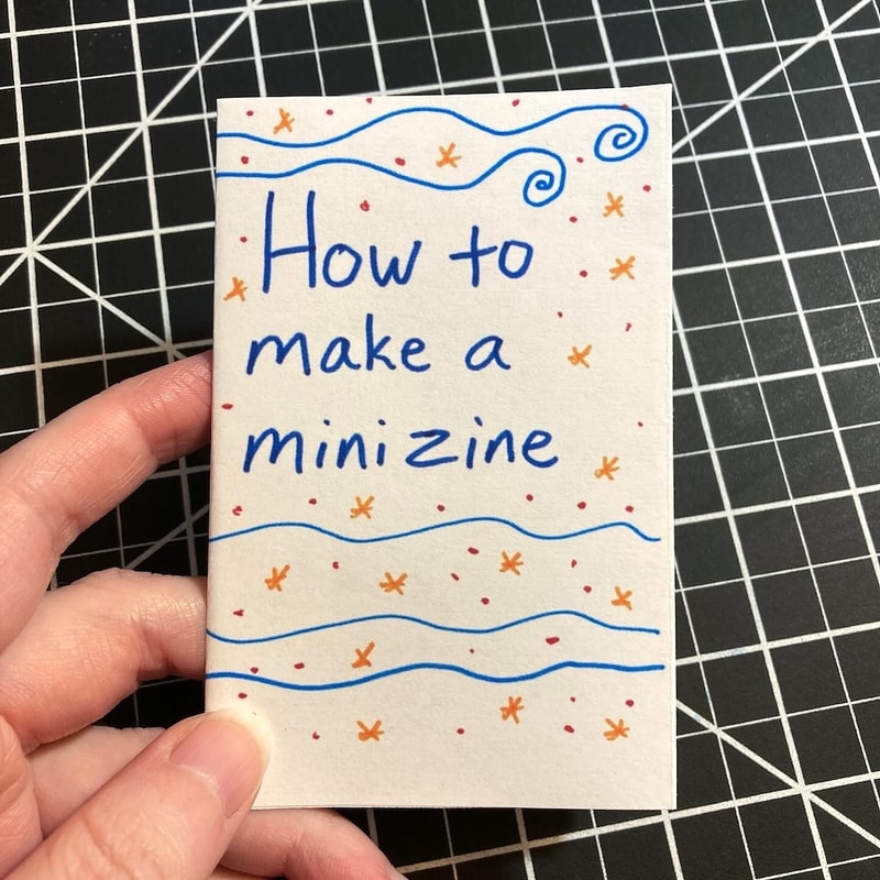 How to make a mini zine