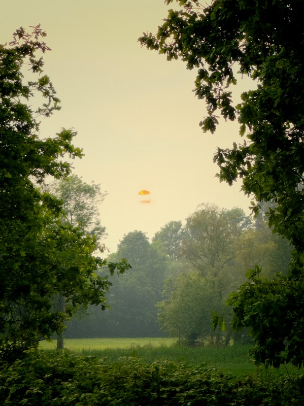 99/365 - Not a glitch in the middle, but the sun and a...