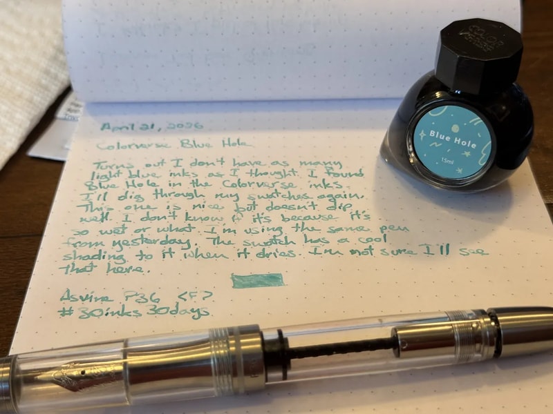 111/365 - 30 inks day 21