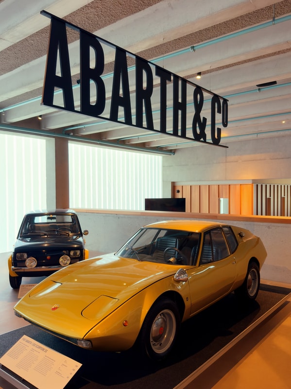95/365 - Visiting the Abarth museum with my son