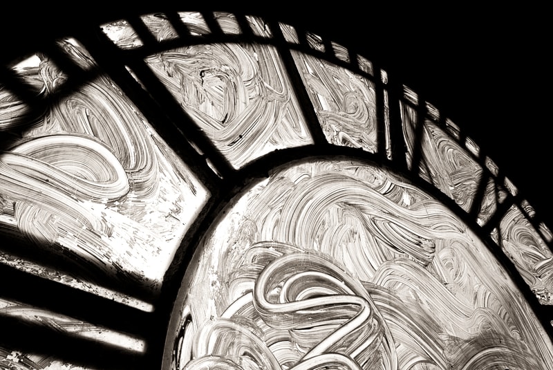 from inside the clock tower